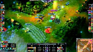 Riven 1v5 Penta (After Failed Teamfight)