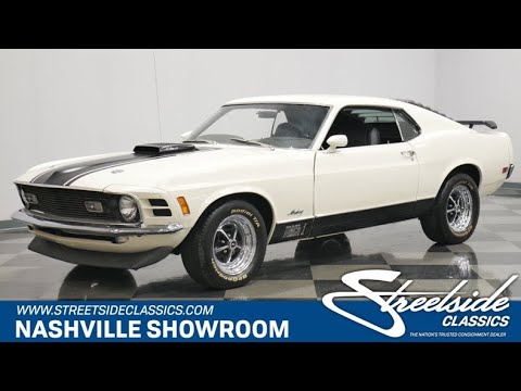 1970 Ford Mustang Mach 1 428 Super Cobra Jet for sale | 1944 NSH - YouTube