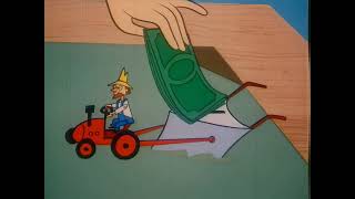 1950s animation - It’s a new economy after WWII - A.I.-Restored  – [ 4K60FPS | Audio Enhanced ]