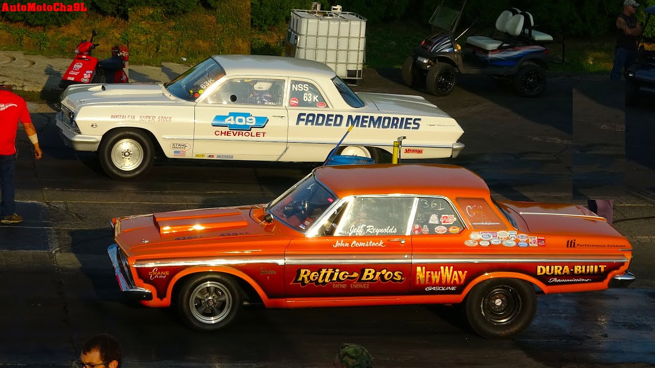 Nostalgia Super Stock cars of the 60's YouTube