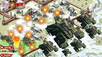 Red Alert 2 - What Happens When Playing With Superweapons? - Extra Hard AI