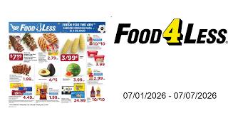 Food 4 Less Weekly Ad - 07/01/2026 - 07/07/2026