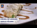 Gegrillter Strudel Dessert Mit Avocado Vanille Füllung Gegrillter Strudel Dessert Mit Avocado Vanille Füllung