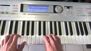 Video thumbnail of "Juana La Cubana-Fito Olivares (Piano/Teclado) Solo De Sax Tutorial"