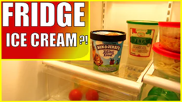 Does ice cream go bad in the fridge?