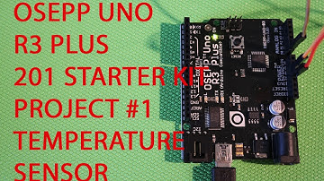 OSEPP 201 TEMPERATURE SENSOR PROJECT # 1