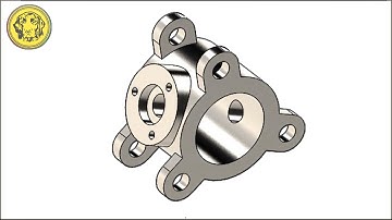 How to design Butterfly Valve Body | 3D Model | Solidworks Tutorial | Part 1