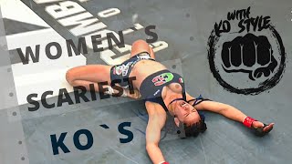 Women's Most Scariest Knockouts in MMA