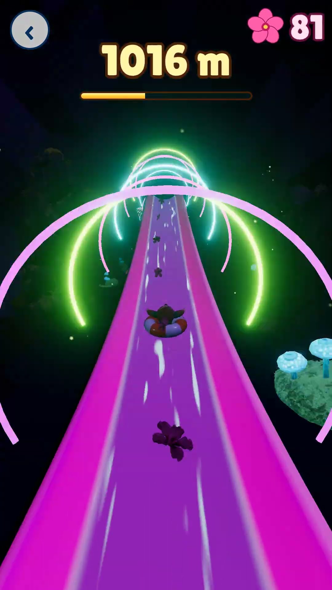 New Slide: Neon Caves | Sloth Splash