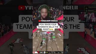 Bro sold my assist🤦🏾‍♂️ #nba2k26 #2kcontent #subscribe #ishowspeed #kaicenat