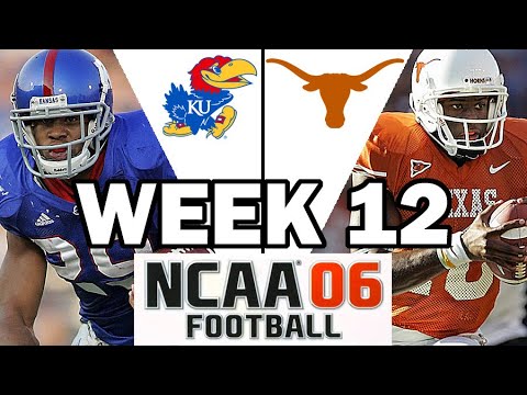 Kansas at Texas - 2005 Season Simulation (NCAA 06)