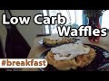 Low Carb Waffles with Carbquik Breakfast GoPro Cooking Caveman Keto