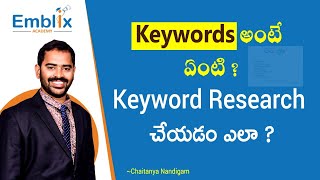 What is the keyword in SEO Telugu. Everything You Need to Know About Keyword Research in SEO Telugu