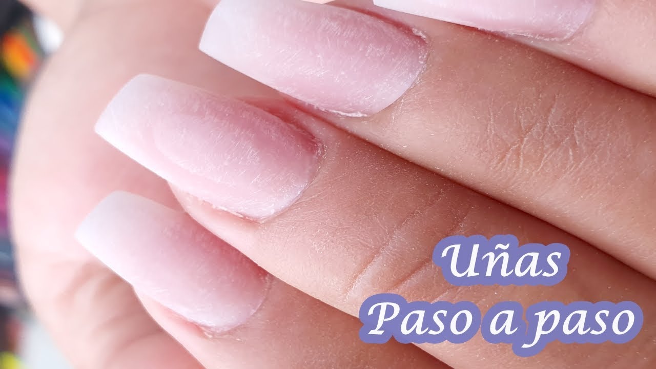 ➡️UÑAS ACRILICAS CON TIP NATURAL💅 Baby Boomer Natural con TIPS 😍 - thptnganamst.edu.vn