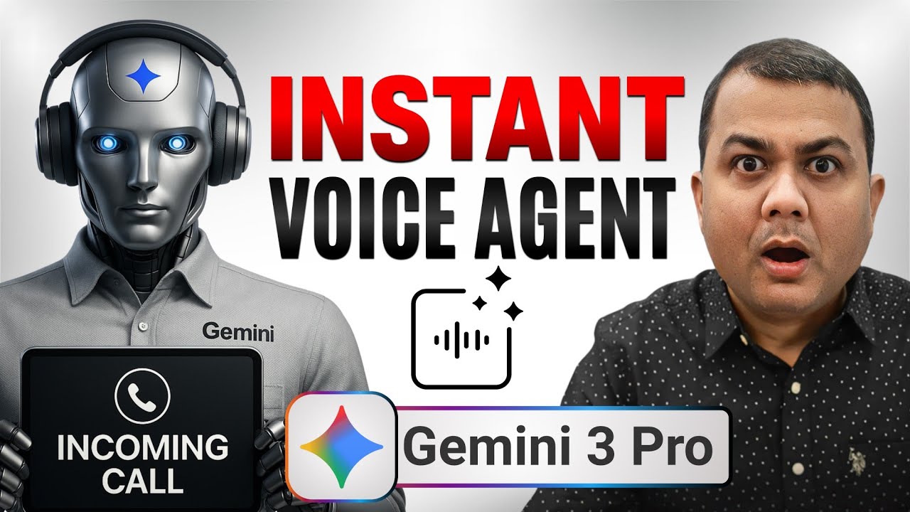 Build an AI Voice Agent in 2 Minutes 🤯 | No Code Google Gemini Tutorial ...