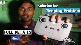 Remote beeping Problem in dji mavic air 2 / Full solution /How to do rc calibration/details in hindi