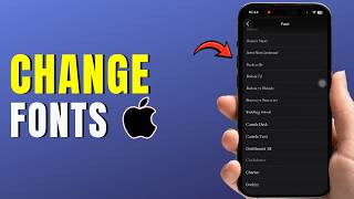 How To Change FONTS On iPhone 2026 | Customize iPhone Text Style