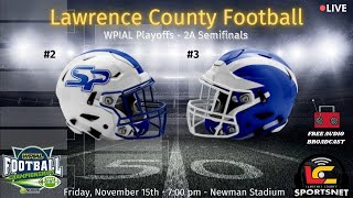 (AUDIO) #2 South Park vs. #3 Ellwood City - WPIAL Football Playoffs - 2A Semifinals - Nov. 15, 2024