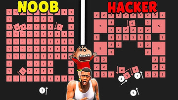 SHINCHAN NOOB VS PRO VS HACKER IN THE ARMY with franklin & chop | Dream Squad Op