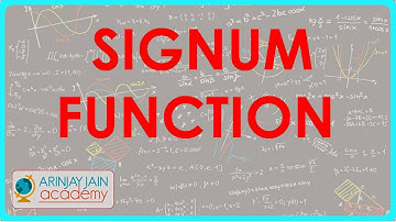 591.Class XI - CBSE, ICSE, NCERT -  Signum function