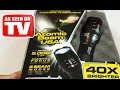 Atomic Beam USA 5000 lux zoomable tactical LED flashlight review - AS SEEN ON TV