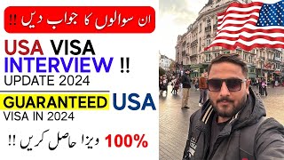 USA Visit Visa Interview 2024  Importance of DS160 Form