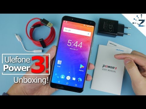 Ulefone Power 3 Unboxing, hands on! $80 Off Inside! Review is here!