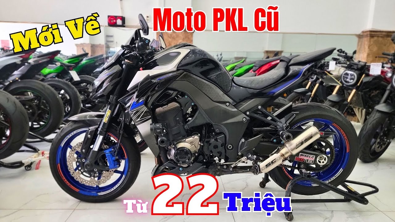 Moto PKL Mới Về Giá Rẻ CBR650F , Z1000 , Z900 ,Z800 ,CBR650R, Ninja 650 ,JB250