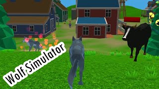 Wolf Simulator : Wild Animals 3D - Gameplay [1080p60] screenshot 2