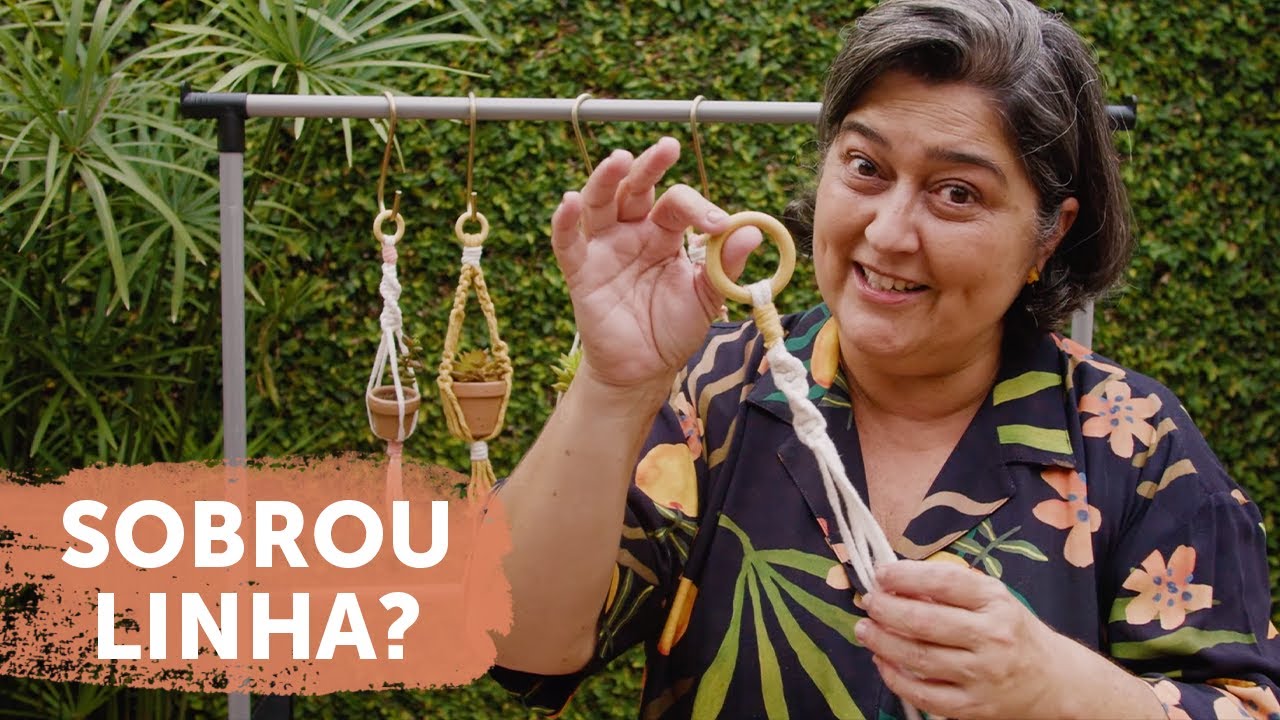 Macramê: O Que Fazer Com as Sobras de Linha? | Tutorial Passo a Passo
