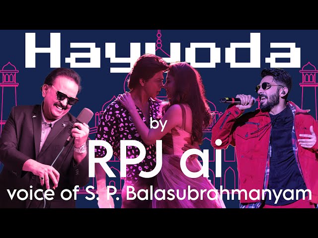 Jawan: Hayyoda (Tamil) | Voice of SPB | AI cover song | Anirudh | RPJ ai #jawan #hayyoda #spb class=
