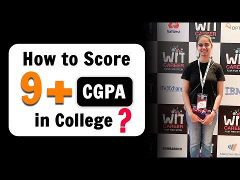 How to Score 9+ CGPA in college | Online & Offline Semester