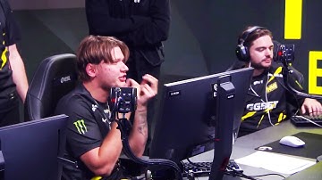 s1mple got angry with admin | NaVi vs Heroic