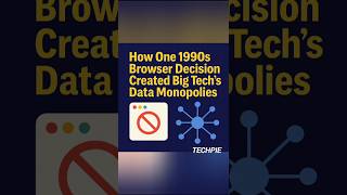 🖥️📜 How a 1990s Browser Choice Shaped Today’s Big Tech Data Monopolies 🔐🌐#Techhistory #dataprivacy