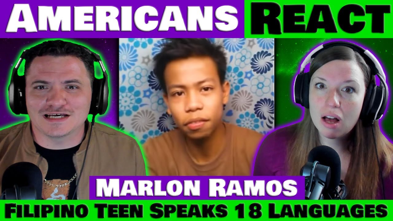 Americans React to Filipino Teen Speaking 18 Languages! @marlonramos2449