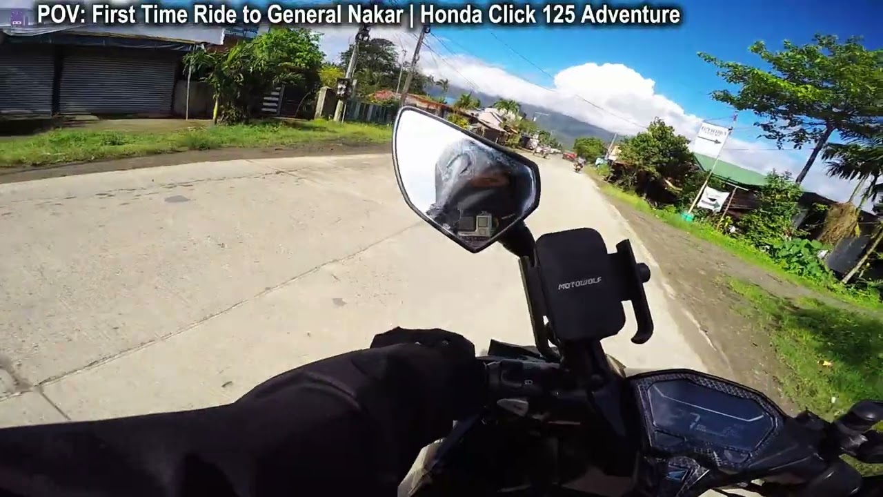 🎥 POV: First Time Sunrise Ride to General Nakar | Honda Click 125 Adventure