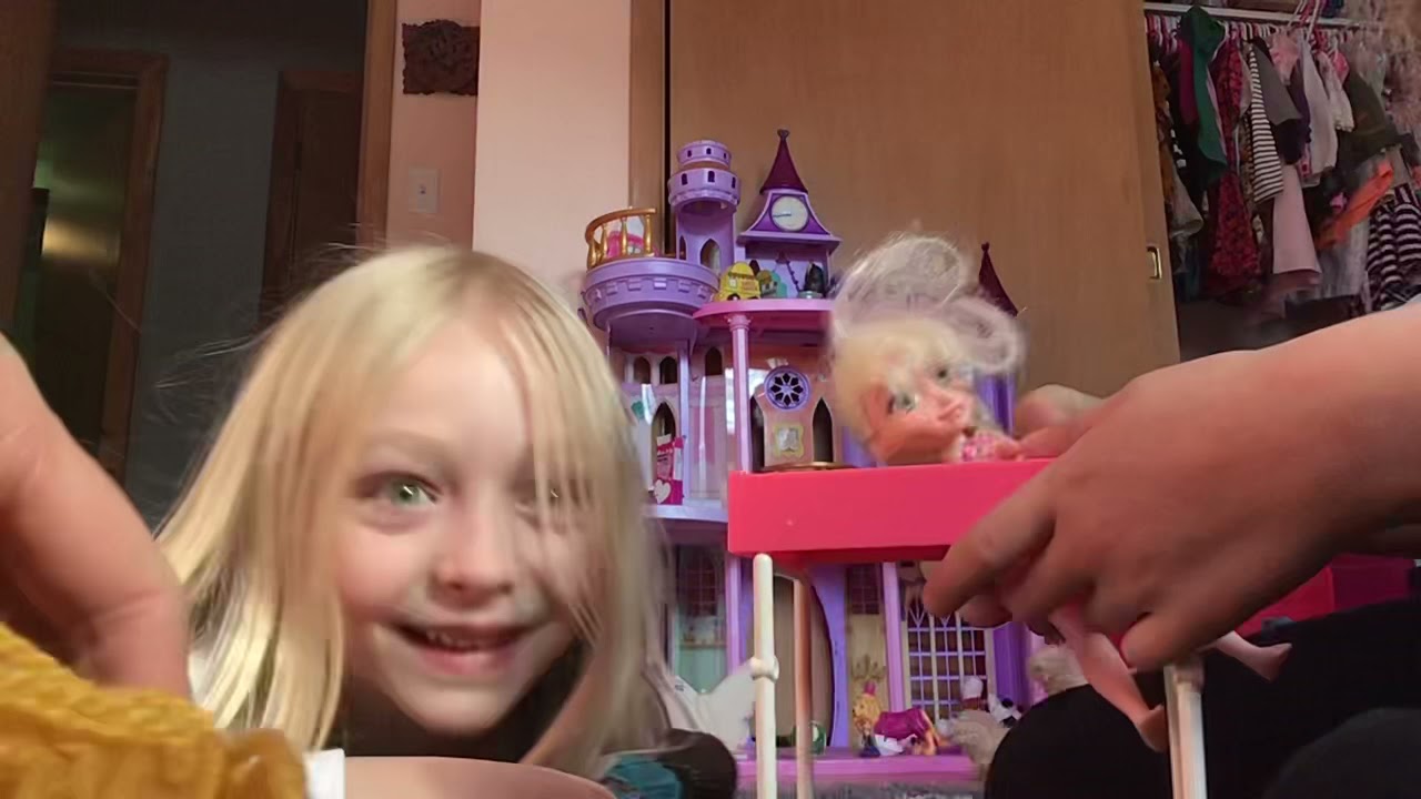 Playing dolls - YouTube