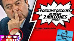 PRI Presume relojes millonarios