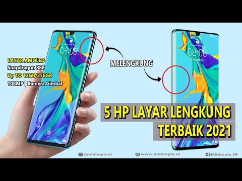 Video: Layar Melengkung