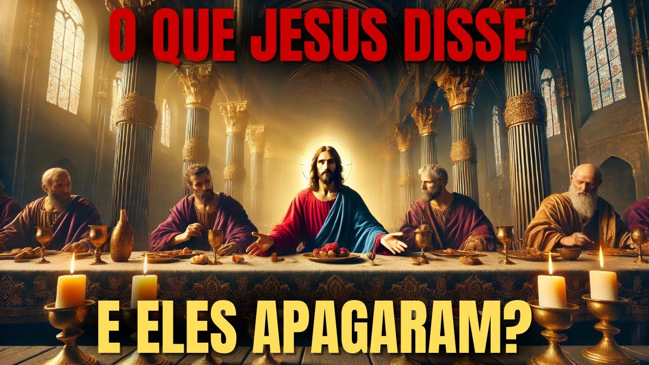 A Igreja Ocultou: As Palavras De Jesus Na Última Ceia Apagadas Da Bíblia