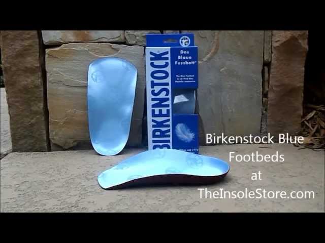 birkenstock blue footbed casual