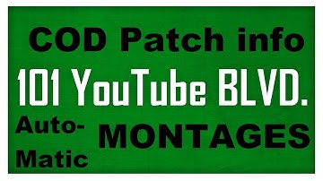 Huge Black Ops 2 Patch - Theater Mode - Automatic Montages!