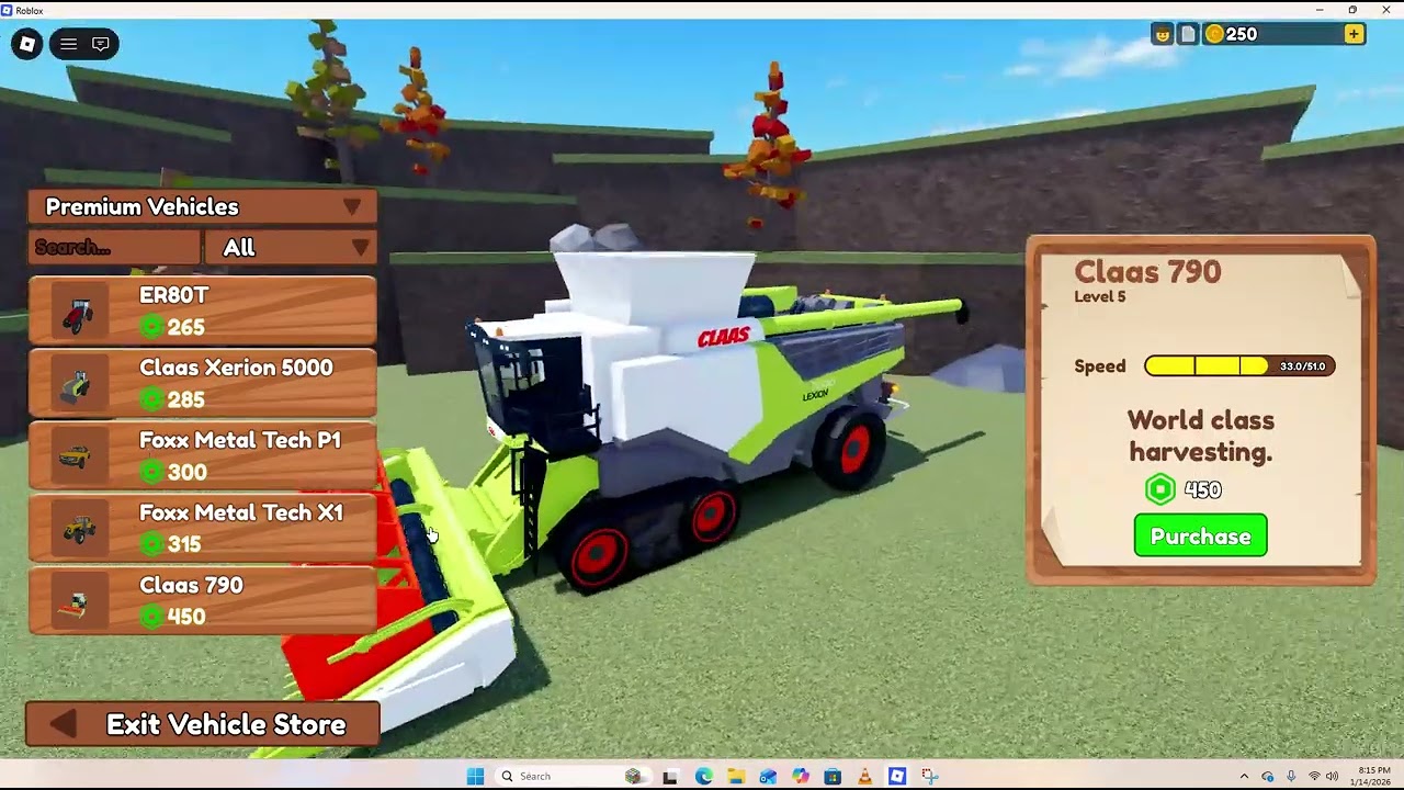 i am playing farming and friend's for the first time