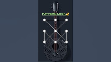 Pattern Hard Lock Screen Mobile Password 🔐🥱😘 | #youtube #shorts #video