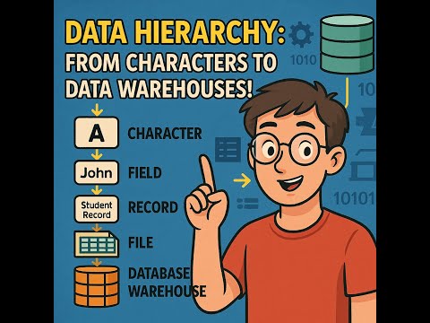 Data Hierarchy  From Characters to Data [A necessity for programmers]