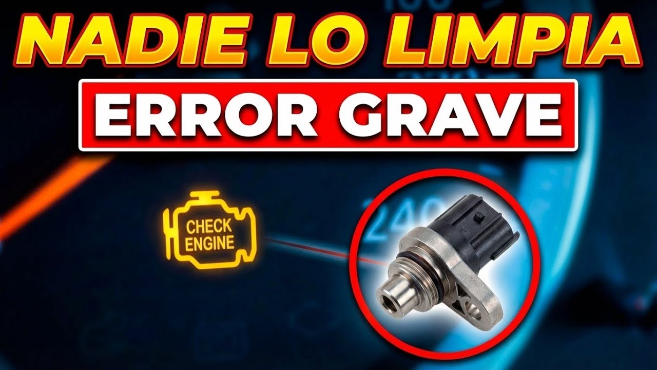 El Sensor Que Más FALLA en tu Auto y Casi Nadie Limpia