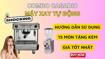 Máy pha cà phê Casadio Undici A1 | Review đánh giá ưu nhược điểm
