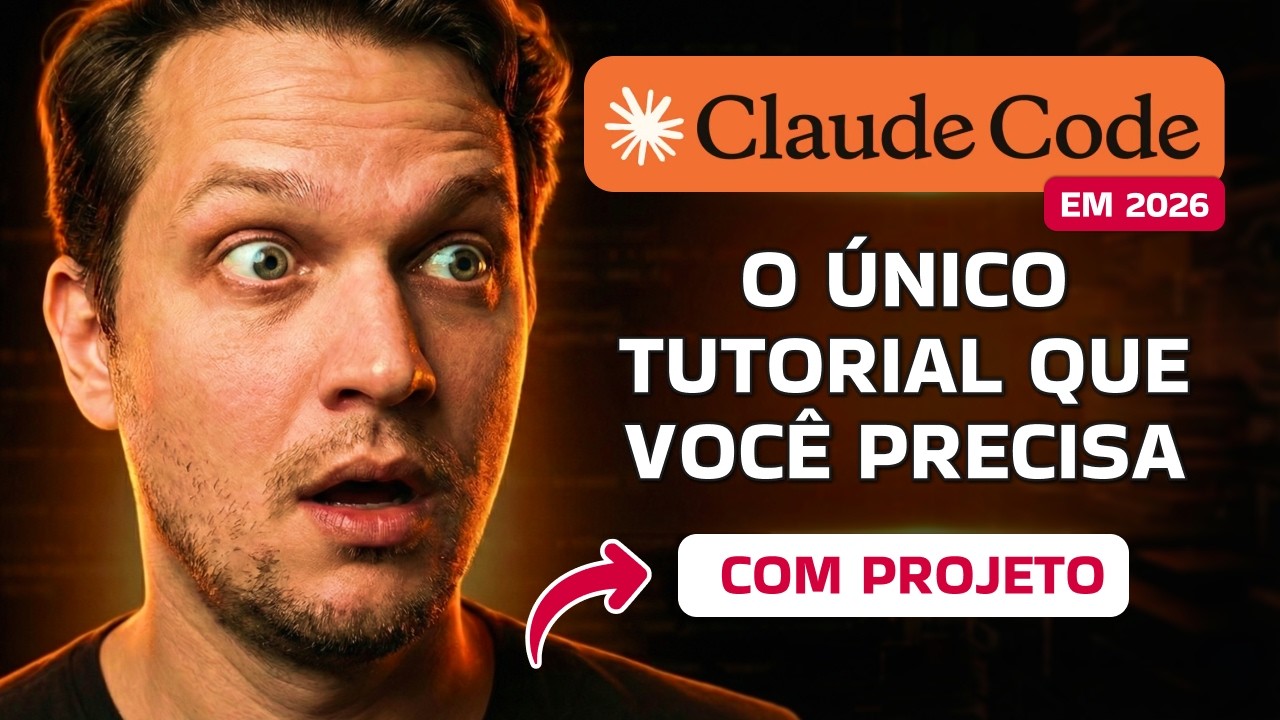 Claude Code: Tutorial COMPLETO para Iniciantes (Do Zero ao Projeto)