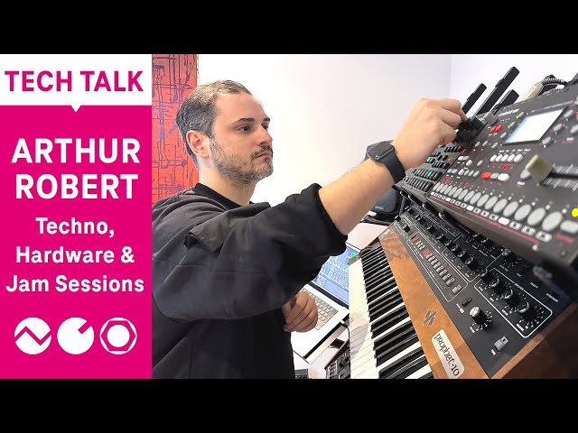 Tech Talk: Techno Producer Arthur Robert Discusses Elektron Machines, Drum Tuning, And More class=