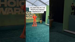 Celebrities At The Peoples Choice Awards Pt. 1